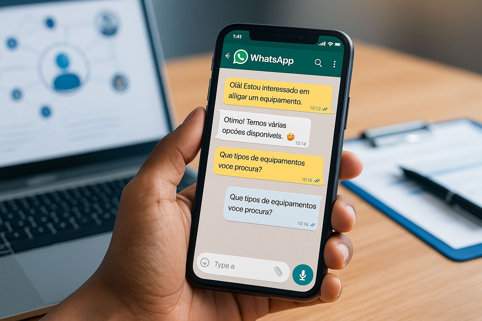 Como um bom atendimento via WhatsApp pode dobrar suas locações