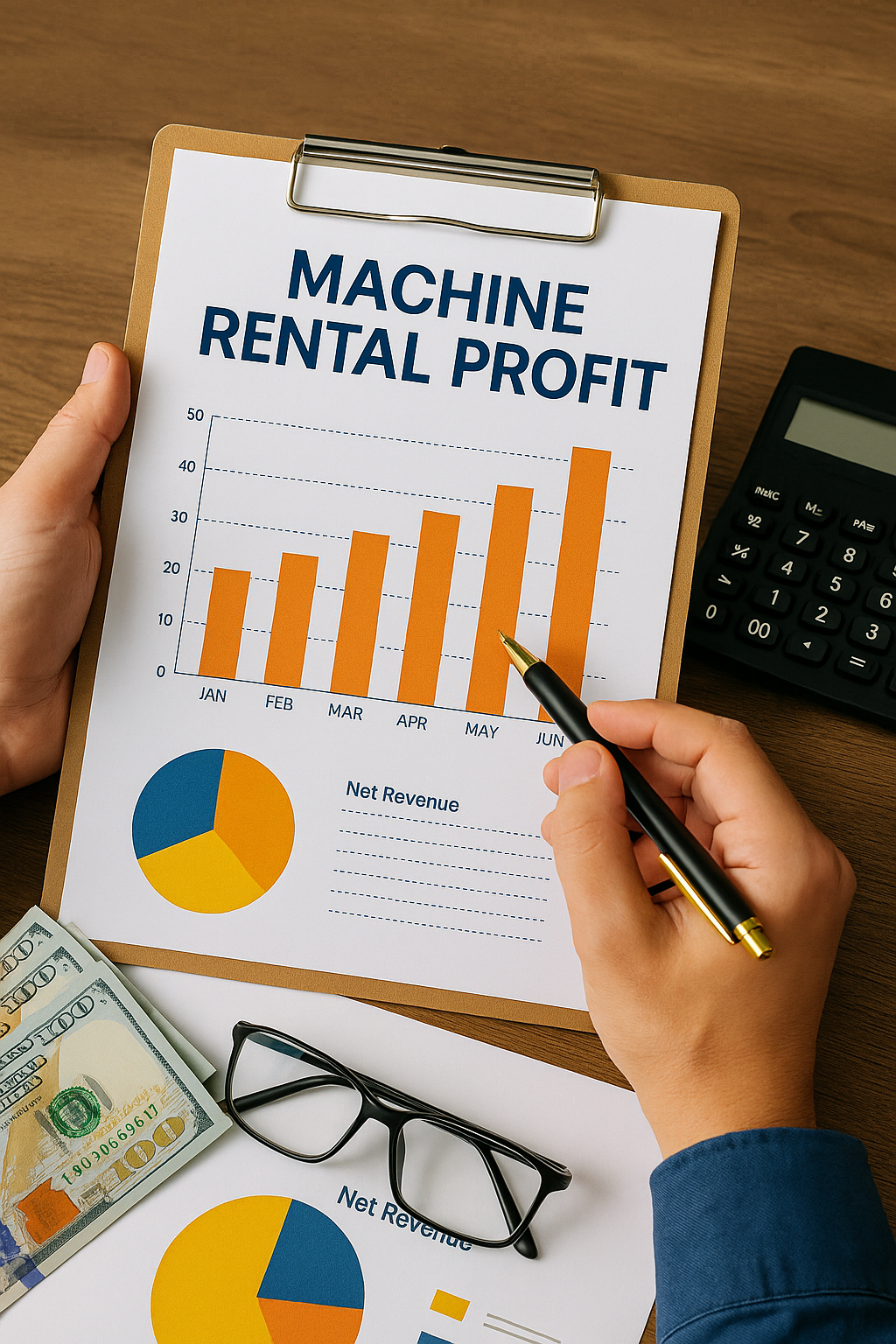 Maximizando a Margem de Lucro em Locação de Máquinas e Equipamentos