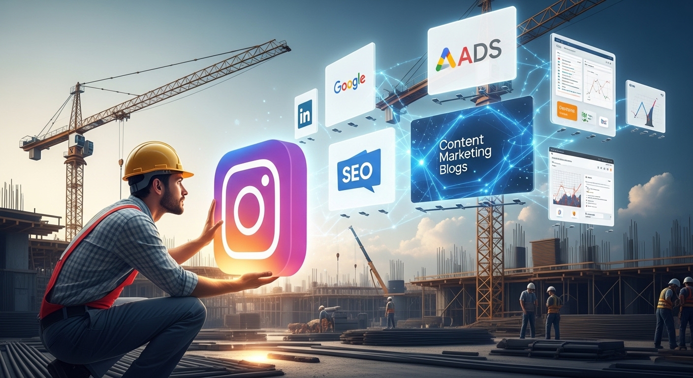 O Maior Erro das Empresas de Construção: Marketing vai além do Instagram